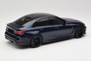 BMW M3 G80 Portimao Blue Minichamps 1:18 155020201 Métal — image 2 sur 6