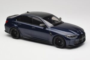 BMW M3 G80 Portimao Blue Minichamps 1:18 155020201 Métal — image 4 sur 6