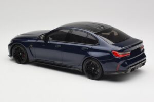 BMW M3 G80 Portimao Blue Minichamps 1:18 155020201 Métal — image 5 sur 6
