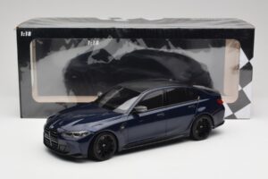 BMW M3 G80 Portimao Blue Minichamps 1:18 155020201 Métal — image 6 sur 6