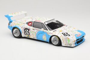 BMW M1 #83 D. Quester / D. Pironi / M. Mignot 24 Hours of Le Mans 1980 Minichamps 1:18 80430137893 Métal — image 6 sur 8
