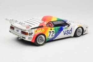 BMW M1 #72 BMW France Zol Auto B. Rousselot / J. Servanin 24 Hours of Le Mans 1981 Minichamps 1:18 180812972 Métal — image 3 sur 8