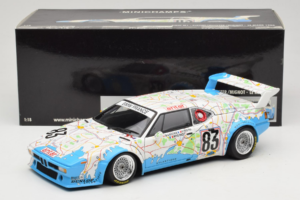 BMW M1 Carte de France #83 D. Pironi / D. Quester 24 Hours of Le Mans 1980 Minichamps 1:18 180802983 Métal — image 8 sur 8