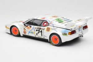 BMW M1 #83 Danner Bayern C. Danner / L. Oberndorfer 24 Hours of Le Mans 1981 Minichamps 1:18 80430306592 Métal — image 7 sur 8