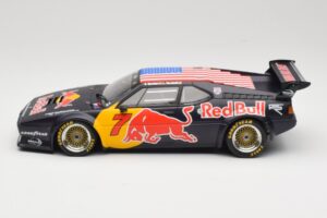 BMW M1 Group B Team Red Bull #7 D. Quester / A. Riccitelli Class Winners HSR Daytona Classic 2017 Minichamps 1:18 155172907 M — image 3 sur 6