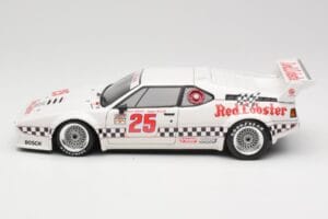 BMW M1 #25 Red Lobster D. Cowart / K. Miller LA Times GP Riverside 1981 Minichamps 1:18 180812925 Métal — image 4 sur 8