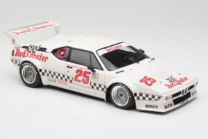 BMW M1 #25 Red Lobster D. Cowart / K. Miller LA Times GP Riverside 1981 Minichamps 1:18 180812925 Métal — image 6 sur 8