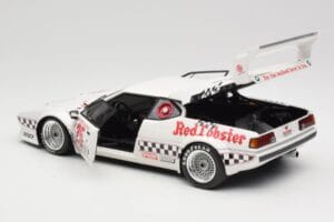 BMW M1 #25 Red Lobster D. Cowart / K. Miller LA Times GP Riverside 1981 Minichamps 1:18 180812925 Métal — image 7 sur 8