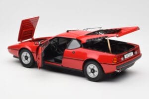 BMW M1 Rouge Norev 1:18 183220 Métal — image 5 sur 8