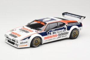 BMW M1 Schnitzer #2 H-J. Stuck Winner Deutsche Automobil Rennsport Trophy Zolder 1982 Minichamps 1:18 155822902 Métal