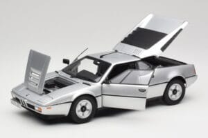 BMW M1 Argent Métallisé Norev 1:18 183226 Métal — image 2 sur 8