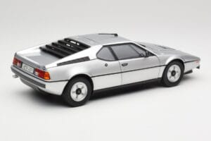 BMW M1 Argent Métallisé Norev 1:18 183226 Métal — image 3 sur 8