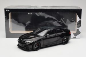 BMW M2 CS F87 Noir Metallic avec jantes noires Minichamps 1:18 155021026 Métal — image 6 sur 6