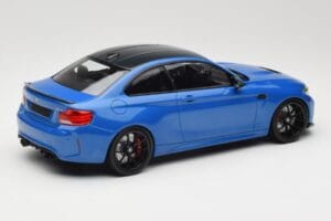 BMW M2 CS F87 Bleu Métallisé Avec Jantes Noires Minichamps 1:18 155021022 Métal — image 2 sur 6