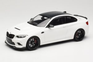 BMW M2 CS F87 Blanc avec jantes noires Minichamps 1:18 155021025 Métal