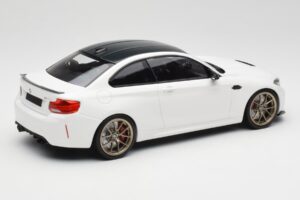 BMW M2 F87 CS Alpine White Jantes Dorées Minichamps 1:18 155021020 Métal — image 2 sur 6
