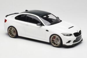 BMW M2 F87 CS Alpine White Jantes Dorées Minichamps 1:18 155021020 Métal — image 4 sur 6
