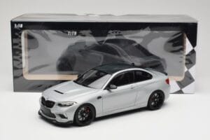 BMW M2 F87 CS Hockenheim Silver Jantes Noires Minichamps 1:18 155021024 Métal — image 6 sur 6