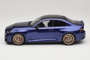 BMW M2 G87 CS Bleu Metallic GT Spirit 1:18 GT552 Résine — image 3 sur 6
