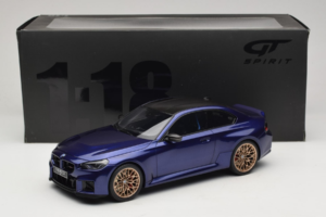 BMW M2 G87 CS Bleu Metallic GT Spirit 1:18 GT552 Résine — image 6 sur 6