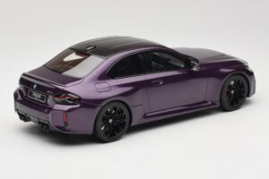 BMW M2 G87 Twilight Purple GT Spirit 1:18 GT946 Résine — image 2 sur 6