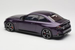 BMW M240i G42 Thundernight Metallic GT Spirit 1:18 GT504 Résine — image 5 sur 6