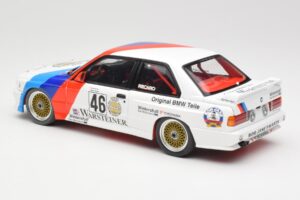 BMW M3 E30 #46 R. Ravaglia / E. Pirro WTCC Calder Park 1987 Minichamps 1:18 180872046-O Métal — image 7 sur 8