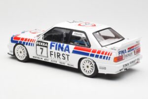 BMW M3 E30 #7 Fina J. Cecotto DTM 1992 AUTOart 1:18 89246 Métal — image 6 sur 7