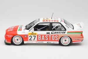BMW M3 E30 #27 Bigazzi Team S. Soper / A. Hahne 4th Place 24 Hours of Spa 1990 Minichamps 1:18 155902027 Métal — image 3 sur 6