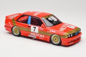 BMW M3 E30 #7 D. Quester 2nd Place Guia Race Macau 1987 Minichamps 1:18 155872007 Métal — image 4 sur 6