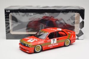 BMW M3 E30 #7 D. Quester 2nd Place Guia Race Macau 1987 Minichamps 1:18 155872007 Métal — image 6 sur 6
