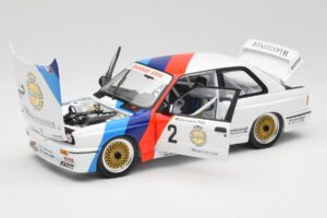 BMW M3 E30 #2 Warsteiner E. van de Poele DTM Champion 1987 Minichamps 1:18 80430396026-O Métal — image 2 sur 8