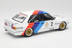 BMW M3 E30 #2 Warsteiner E. van de Poele DTM Champion 1987 Minichamps 1:18 80430396026-O Métal — image 3 sur 8