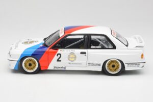 BMW M3 E30 #2 Warsteiner E. van de Poele DTM Champion 1987 Minichamps 1:18 80430396026-O Métal — image 4 sur 8