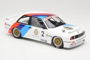 BMW M3 E30 Zackspeed #2 E. van de Poele Champion DTM 1987 Minichamps 1:18 155872002 Métal — image 4 sur 6
