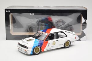 BMW M3 E30 Zackspeed #2 E. van de Poele Champion DTM 1987 Minichamps 1:18 155872002 Métal — image 6 sur 6
