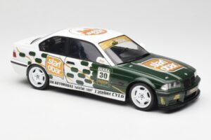 BMW M3 E36 Strafo Tic Tac Blanc Solido 1:18 S1803906 Métal — image 6 sur 8