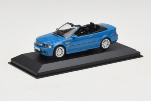 BMW M3 E46 Cabriolet Bleu Minichamps 1:43 BMW015 Métal — image 2 sur 4