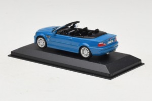 BMW M3 E46 Cabriolet Bleu Minichamps 1:43 BMW015 Métal — image 3 sur 4