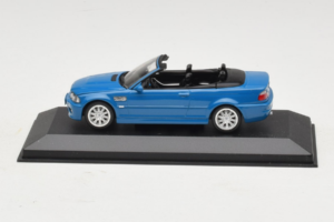 BMW M3 E46 Cabriolet Bleu Minichamps 1:43 BMW015 Métal