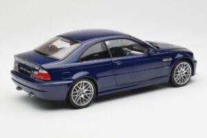BMW M3 E46 Bleu Kyosho 1:18 08503BL Métal — image 3 sur 8