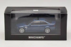 BMW M3 E46 Bleu Minichamps 1:43 BMW014 Métal — image 4 sur 4