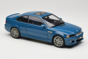 BMW M3 E46 Laguna Seca Blue AUTOart 1:18 70544 Métal — image 6 sur 8