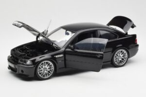 BMW M3 E46 CSL Noir Kyosho 1:18 80430302736 Métal — image 2 sur 8