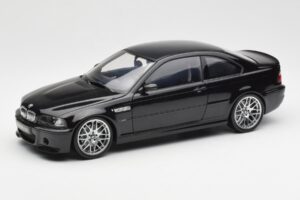 BMW M3 E46 CSL Noir Kyosho 1:18 80430302736 Métal