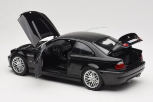 BMW M3 E46 CSL Sapphire Black Norev 1:18 183017 Métal — image 5 sur 8