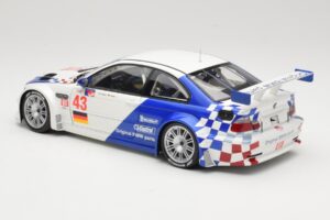 BMW M3 E46 GTR #24 D. Muller / J. Muller / H.-J. Stuck ALMS 2001 Minichamps 1:18 80430139184 Métal — image 7 sur 8