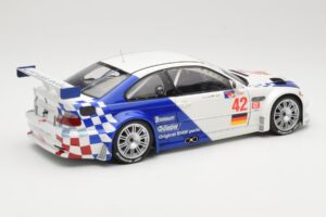 BMW M3 E46 GTR #42 J. Muller / J.J. Lehto ALMS 2001 Minichamps 1:18 80430139183 Métal — image 3 sur 8