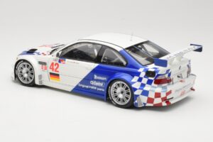 BMW M3 E46 GTR #42 J. Muller / J.J. Lehto ALMS 2001 Minichamps 1:18 80430139183 Métal — image 7 sur 8