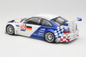 BMW M3 E46 GTR #42 J. Muller / J-J. Lehto ALMS 2001 Minichamps 1:18 80430139183-R1 Métal — image 7 sur 8